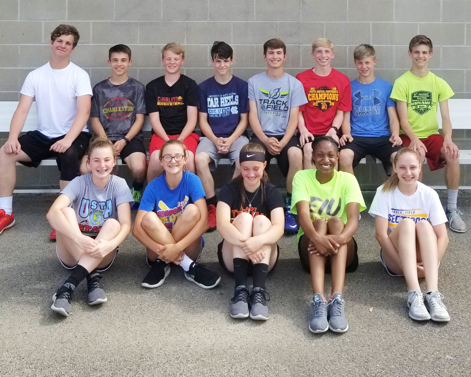 Charleston Middle School track